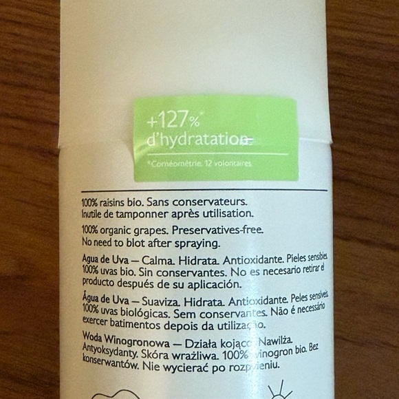 Caudalie Grape Water Moisturizing Face Mist - Picture 4 of 9